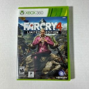 Far Cry 4 Limited Edition Xbox 360 Ubisoft New Sealed NTSC Action Shooter Game